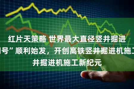 红片天策略 世界最大直径竖井掘进机“启明号”顺利始发，开创高铁竖井掘进机施工新纪元