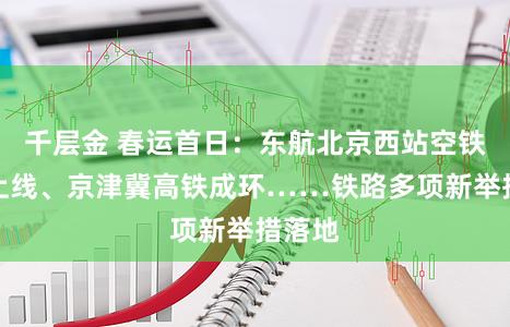 千层金 春运首日：东航北京西站空铁联运上线、京津冀高铁成环……铁路多项新举措落地