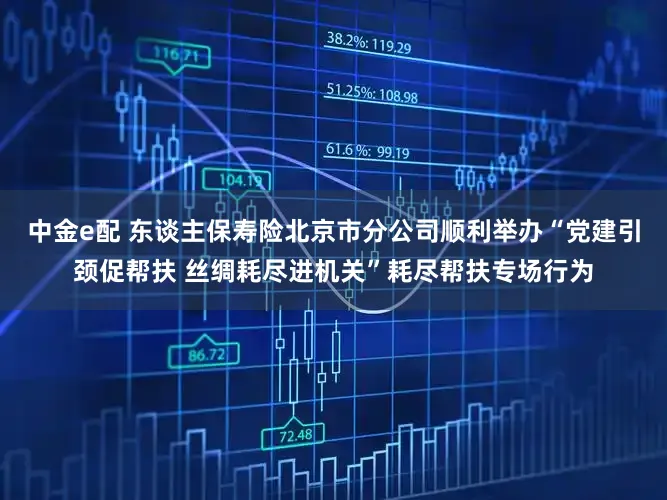 中金e配 东谈主保寿险北京市分公司顺利举办“党建引颈促帮扶 丝绸耗尽进机关”耗尽帮扶专场行为