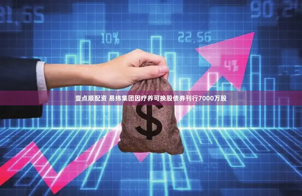 壹点顺配资 易纬集团因疗养可换股债券刊行7000万股