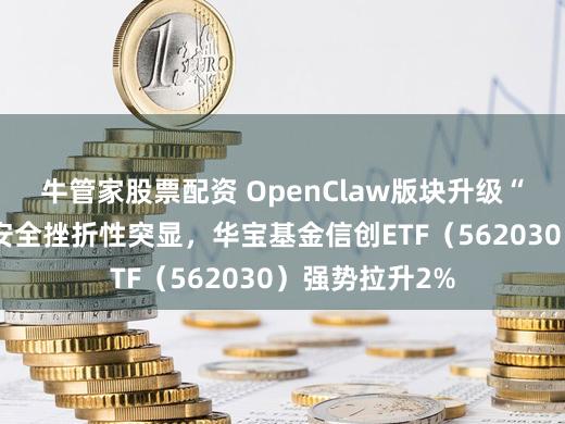 牛管家股票配资 OpenClaw版块升级“翻车”？积存安全挫折性突显，华宝基金信创ETF（562030）强势拉升2%
