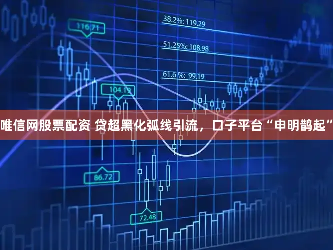 唯信网股票配资 贷超黑化弧线引流，口子平台“申明鹊起”